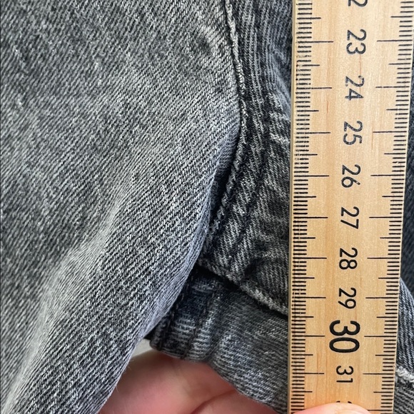 Levi's - Wedgie Straight Denim Jeans - Light Black - 30x26 - Picture 12 of 14